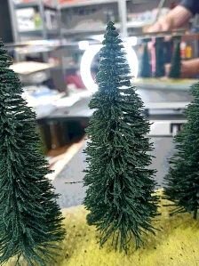 Jehličnaté stromy 140 mm (set 3ks)