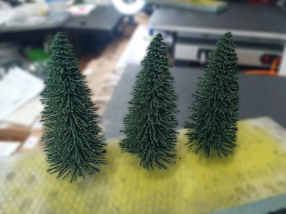 Jehličnaté stromy 120 mm (set 3ks)