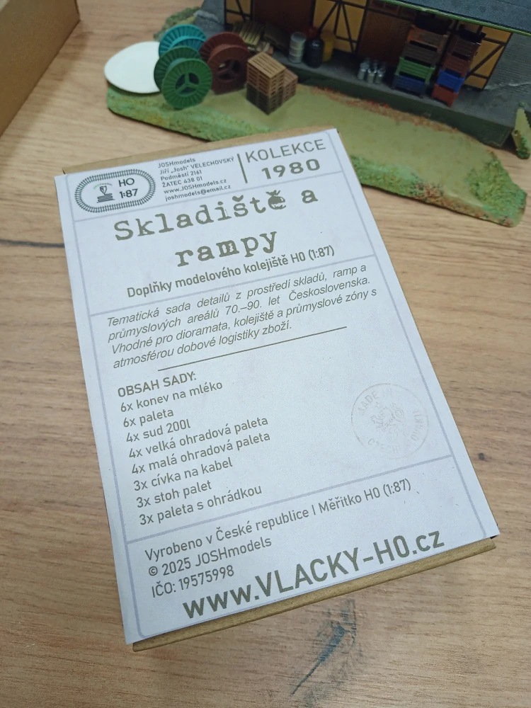 Sada skladiště a rampy