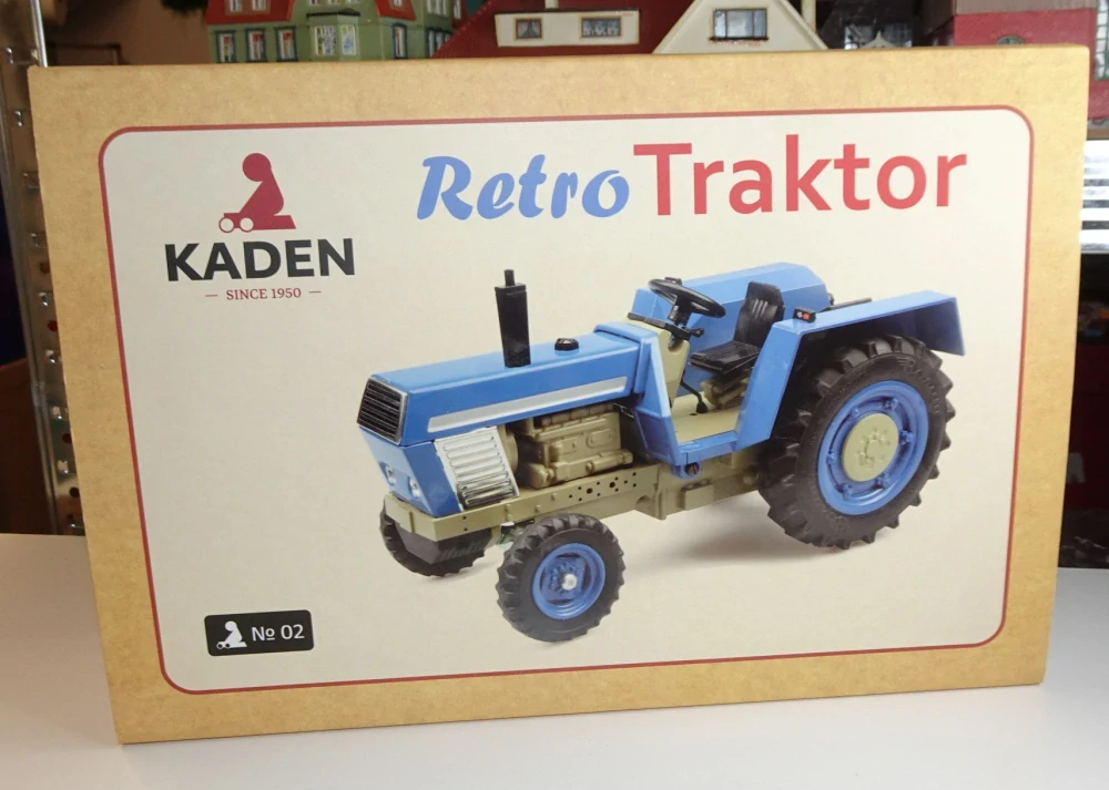 RETRO TRAKTOR COLORADO MODRÝ