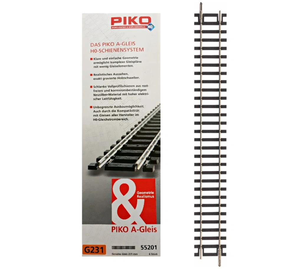 PIKO 55201 Kolej rovná G231